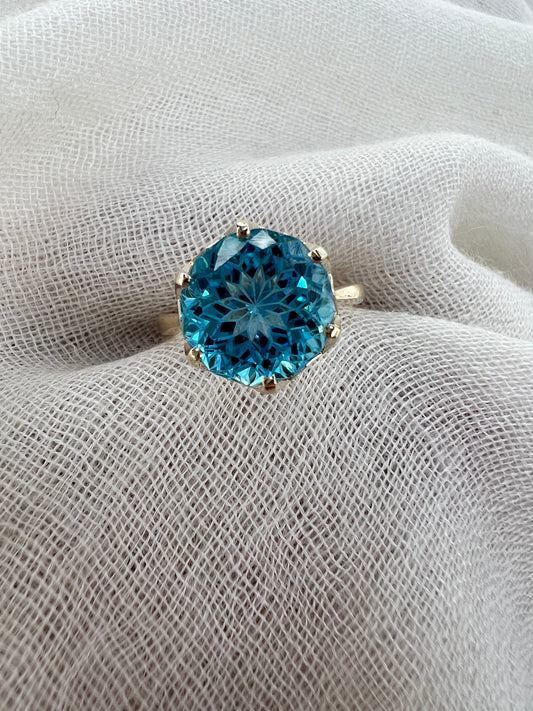 Swiss Topaz ring