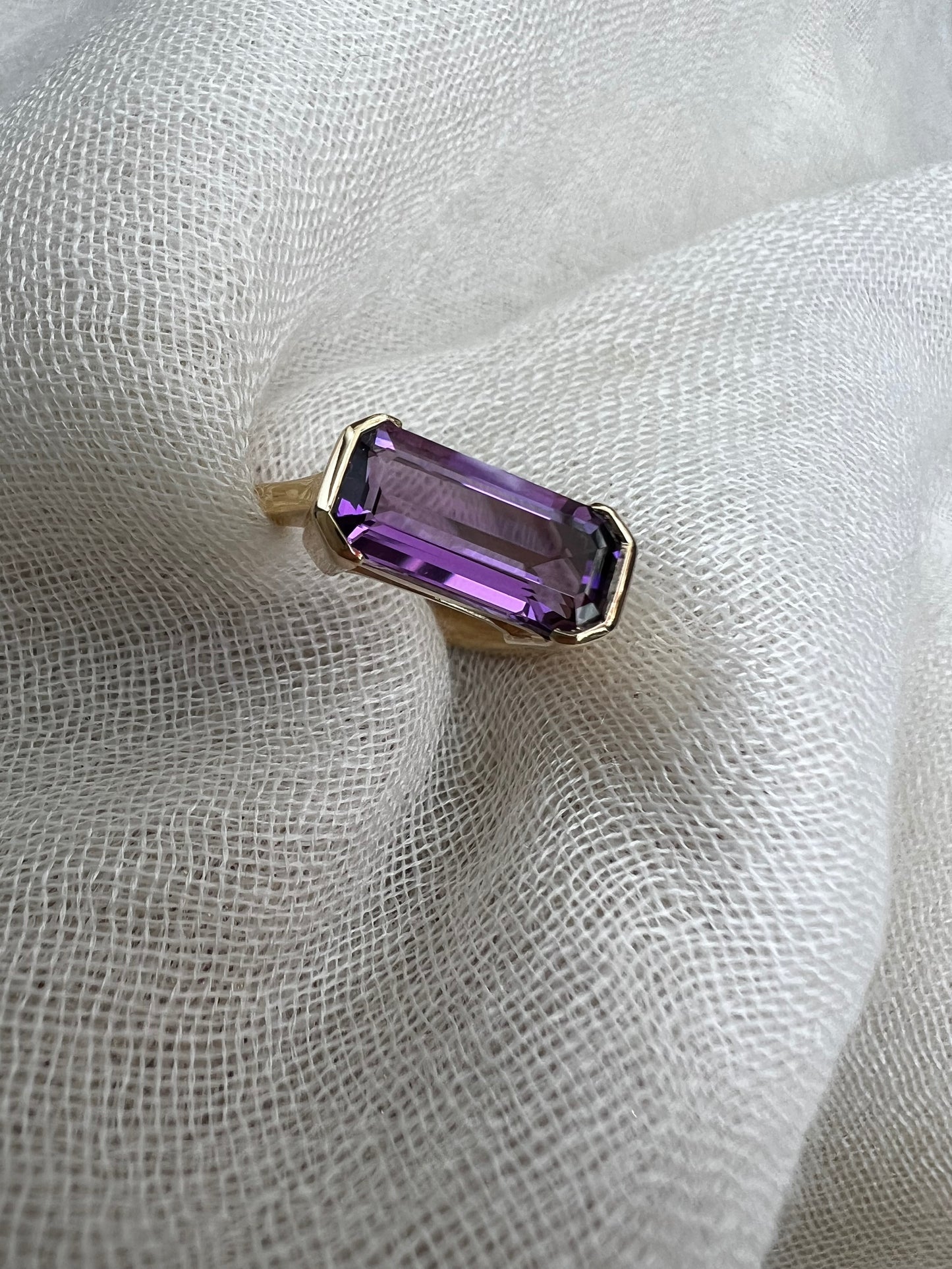 Amethyst ring