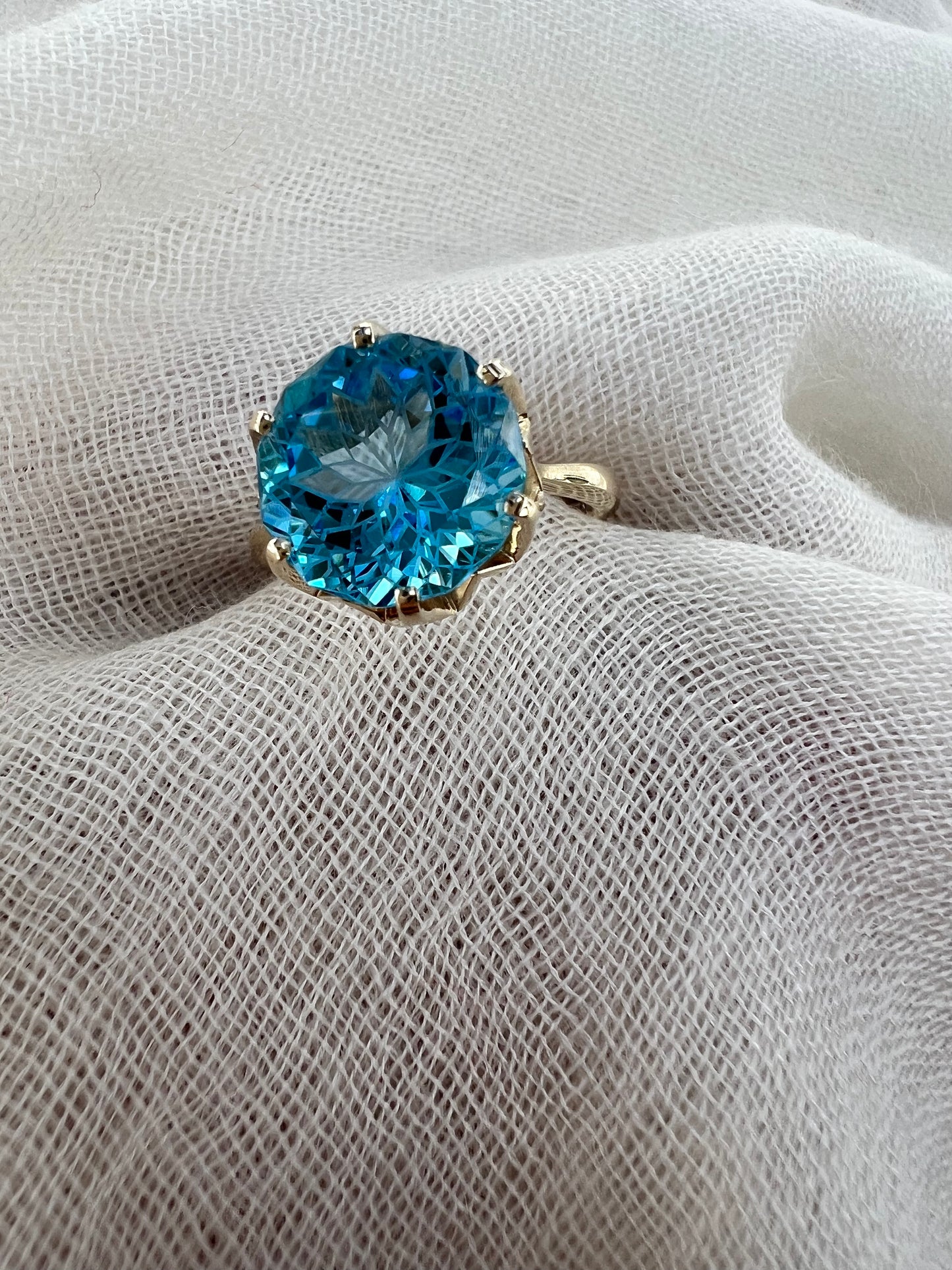 Swiss Topaz ring