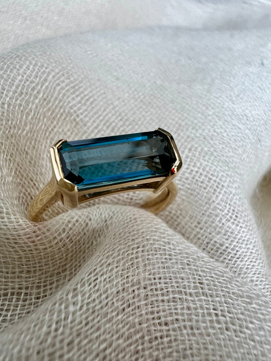 London Blue Topaz ring